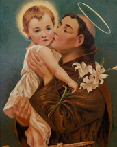 Saint Anthony of Padua 8 by 10 Print - $7.00+