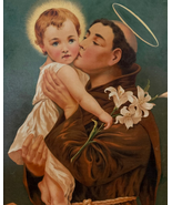 Saint Anthony of Padua 8 by 10 Print - $7.00+