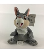 Disney Store Bambi Thumper 6&quot; Plush Bean Bag Stuffed Animal Toy Bunny Ne... - $20.19 CAD