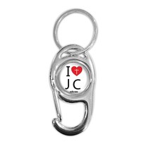 I Love JC João 8:42 : Gift Keychain Evangelical Christian Religious Port... - $114.02 MXN