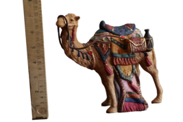 Kirkland Nativity 75177 Replacement Porcelain Standing Camel 7&quot; Blue Box - $444.63 MXN