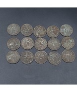 Meravigliosa moneta antica stile antico non ricercata moneta stile unico - $620.30 MXN
