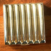 Vintage Estee Lauder Golden Flute Powder Compact Lucidity Used - $33.71