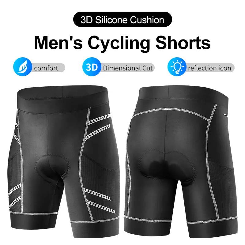 New INBIKE 2021 Pro Cycling Shorts Thickened Gel Pad MTB Bicycle Shorts Road Bik - £67.37 GBP