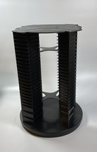 FELLOWES 112 CD CAROUSEL Rotating Spinning Plastic Storage Tower Rack #1... - £20.80 GBP