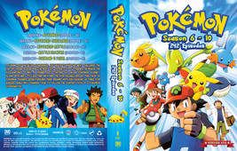 DVD USA Version Pokemon Season 6-10 Epi 1-242 End - English Dubbed  - £46.85 GBP