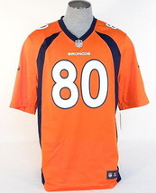 Nike NFL On Field Denver Broncos Thomas 80 Orange Football Game Jersey Men&#39;s NWT - £91.90 GBP