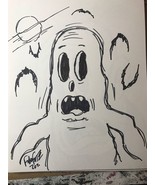 Frank Forte Ghost Creature Monster  Horror Original Art Copic Marker Dra... - £22.35 GBP