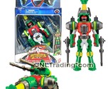 Year 2006 Power Rangers Operation Overdrive 8&quot; Figure - TURBO DRILL GREE... - £35.37 GBP