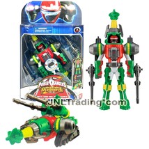 Year 2006 Power Rangers Operation Overdrive 8&quot; Figure - Turbo Drill Green Ranger - £35.96 GBP