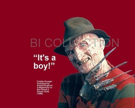 Freddy Krueger &quot;It&#39;s A Boy!&quot; Quote Photo Various Sizes - $4.58+