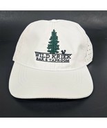 Wild Kriek Bar &amp; Taproom Pine Tree &amp; Squirrel Logo Mens White Hat - $26.18 CAD
