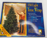 150-Light Easy Christmas Tree Wrap, CLEAR Bulbs, Green Cord for 5-6.5&#39; T... - $19.75