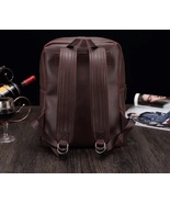 Men Backpack Crossbody Bag Handbag Satchel Messenger Genuine Leather Bag - £62.94 GBP