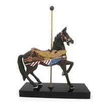 VTG Hamilton Collection Liberty Stallion Classic Carousel Horse 2nd Issue USA - £23.73 GBP