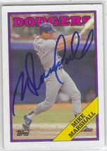 Mike Marshall Auto - Signed Autograph 1988 Topps #249 - Los Angeles Dodgers - £3.92 GBP