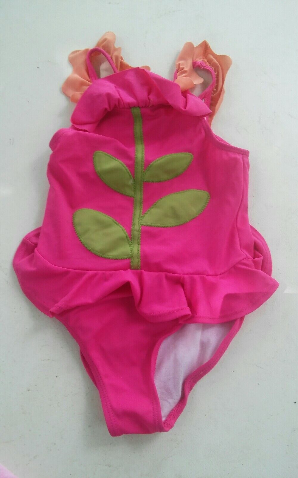 000 Girls Crazy 8 Bathing Suit Swimming 3 Year Plant Floral - $7.91