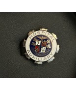Vintage Enamel HOSPITAL AUXILIARY PIN   Sterling J150 - $177.66 MXN