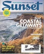Sunset - July 2013 - Best Coastal Getaways, Grilled Salmon, Garden Checklist. - £0.77 GBP