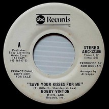 Bobby Vinton - Save Your Kisses For Me (Mono/Stereo) [7&quot; 45 rpm Promo] - £5.39 GBP