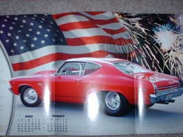 2003 Summit Racing &quot;Rated Z&quot; &#39;69 Chevelle SS 396 2 month Calendar/Poster - $9.50