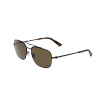 Calvin Klein Men&#39;s CK8037S-223 Brown Rectangle Sunglasses - £135.31 GBP