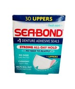 Sea-Bond Denture Adhesive, Fresh Mint Uppers, 30 Count - $20.16 CAD
