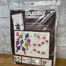 Bucilla Needlecraft Baby Toddler Childs Felt Learn To Count Book Kit 48528 USA - $45.05