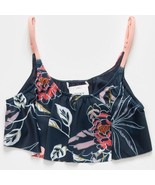 Roxy Big Girl Bright Moonlight Flutter Bikini Top Mood Indigo Sunset Boo... - $27.35 CAD