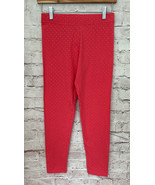 GAP KIDS Girls Size XXL (13 yrs) Leggings Jersey Knit Coral Pink Silver ... - £14.94 GBP