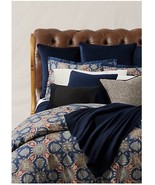 Ralph Lauren Archer Foulard king comforter Navy $550 - $396.78 CAD