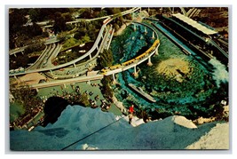 Disneyland Tomorrowland Aerial View 010342 Anaheim CA UNP Chrome Postcard U14 - £4.86 GBP