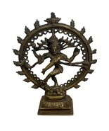 Bronze Nataraja Statue Hindu God Shiva as Cosmic Dancer Lord of Dance 6.... - $918.74 MXN