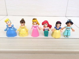 Disney Princess Figure Set 6 Movie Block. Classic and Very Rare Item - $280.00