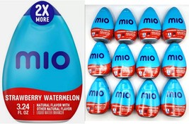 12 BIG 2X=24 Regular MIO STRAWBERRY WATERMELON Liquid Water Enhancer Ket... - $59.97