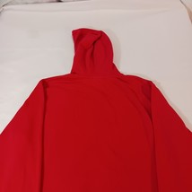 Zelos Men’s Red Cotton Blend Drawstring Hoodie Pullover Sweatshirt Size Large image 13