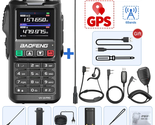 UV18 PRO MAX GPS Walkie Talkie Wireless Copy Frequency Six-Band Long Ran... - $82.94