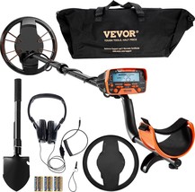 Vevor Metal Detector For Adults &amp; Kids, 10 Inch Waterproof Search Coil W... - $106.96