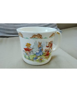 Royal Doulton Bunnykins Vintage 1936 Cup Playing Cowboys Fine Bone China - £7.54 GBP