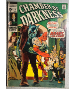 CHAMBER OF DARKNESS #8 (1970) Marvel Comics horror Wrightson VG+ - $275.45 MXN