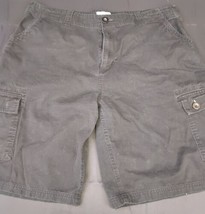 OTB Mens Cargo Shorts Size 40 Black 100% Cotton One Tough Brand 1071  - €13,35 EUR