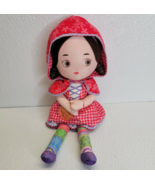 Zapf Creations MOOSHKA Plush Girl Doll Little Red Riding Hood Brunette Pink - $15.32 CAD
