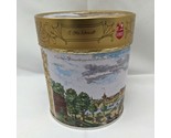 Otto Schmidt Lebkuchen Cookie Biscut Tin 5&quot; Gold Embossed Made In Germany - £15.13 GBP
