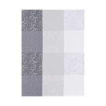 Le Jacquard Francais Fleurs de Kyoto Mist Grey Tea or Kitchen Towel  - £21.92 GBP
