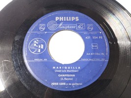 Jose Luis &amp; His Mariquilla Guitar - 7&quot; Vinyl LP Only the Single No G Fol... - $7.71