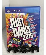 Just Dance 2016 (Sony PlayStation 4, 2015)  Game And Case Very Clean - £6.74 GBP