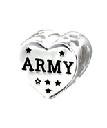 bravo jewel Navy Army Marines Airforce 925S Bead for European Bracelet M... - €20,63 EUR