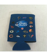 Bud Light NFL football teams beer can drink holder koozie budwieser  - $19.75
