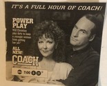 Coach Tv Series Print Ad Craig T Nelson Shelley Faberes TPA4 - $5.93