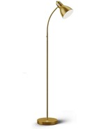 Gold Floor Lamp Modern Standing Reading Living Room Gooseneck Torchiere ... - £44.61 GBP